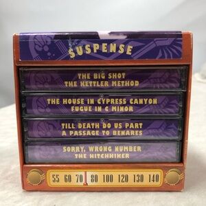 Radios Greatest Mysteries 4 sixty minute suspense cassette tapes